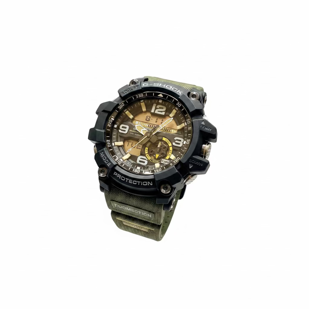 Men’s CASIO G-Shock GG1000-1A3 Mudmaster Digital Military Green Watch