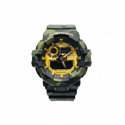 Men’s Casio G-Shock GA700CMG-3A Green Camo Resin Analog Digital Watch