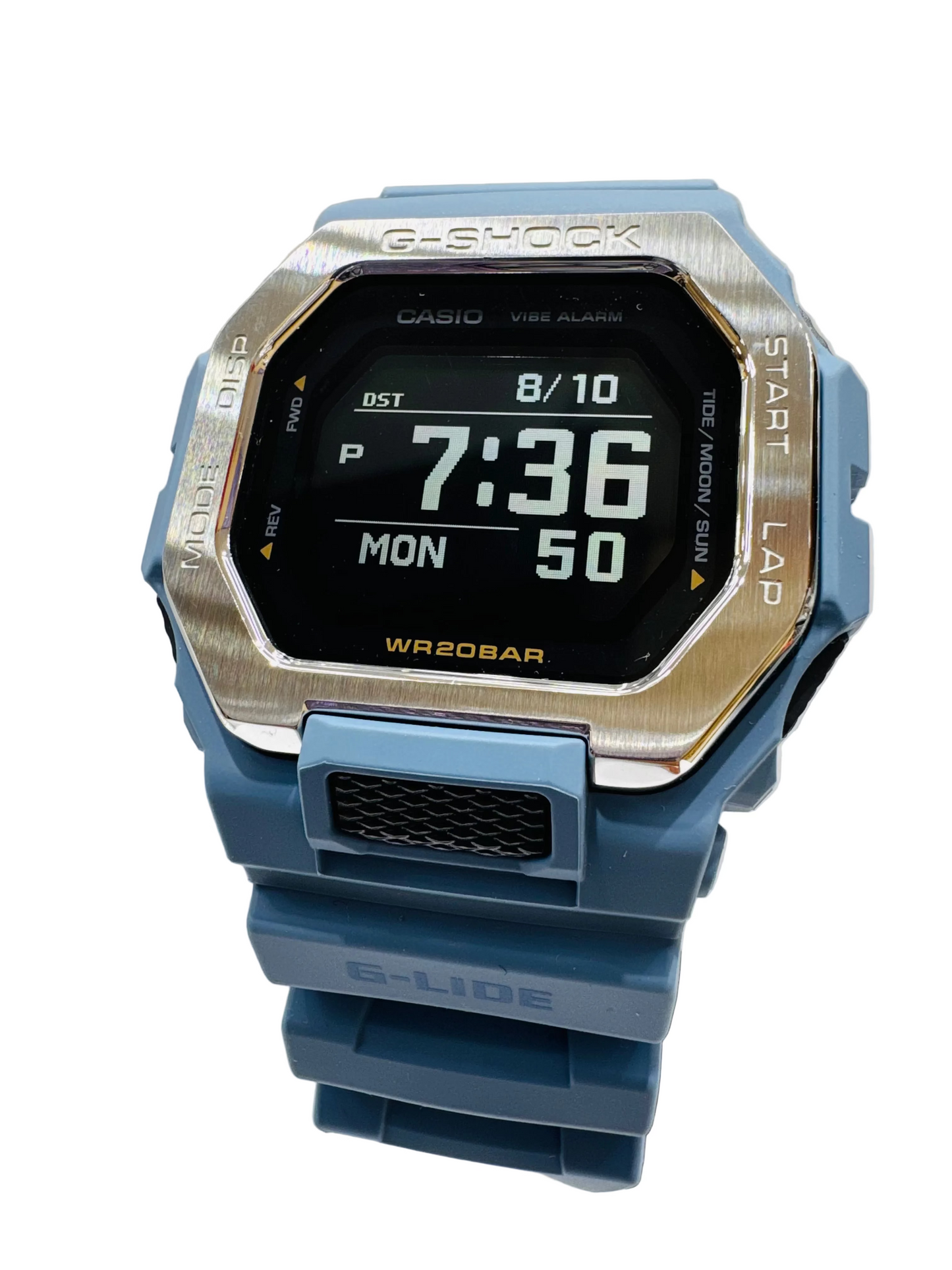 Men’s Casio G-Shock GBX100-2A G-Lide Ocean Blue Digital Surf Watch