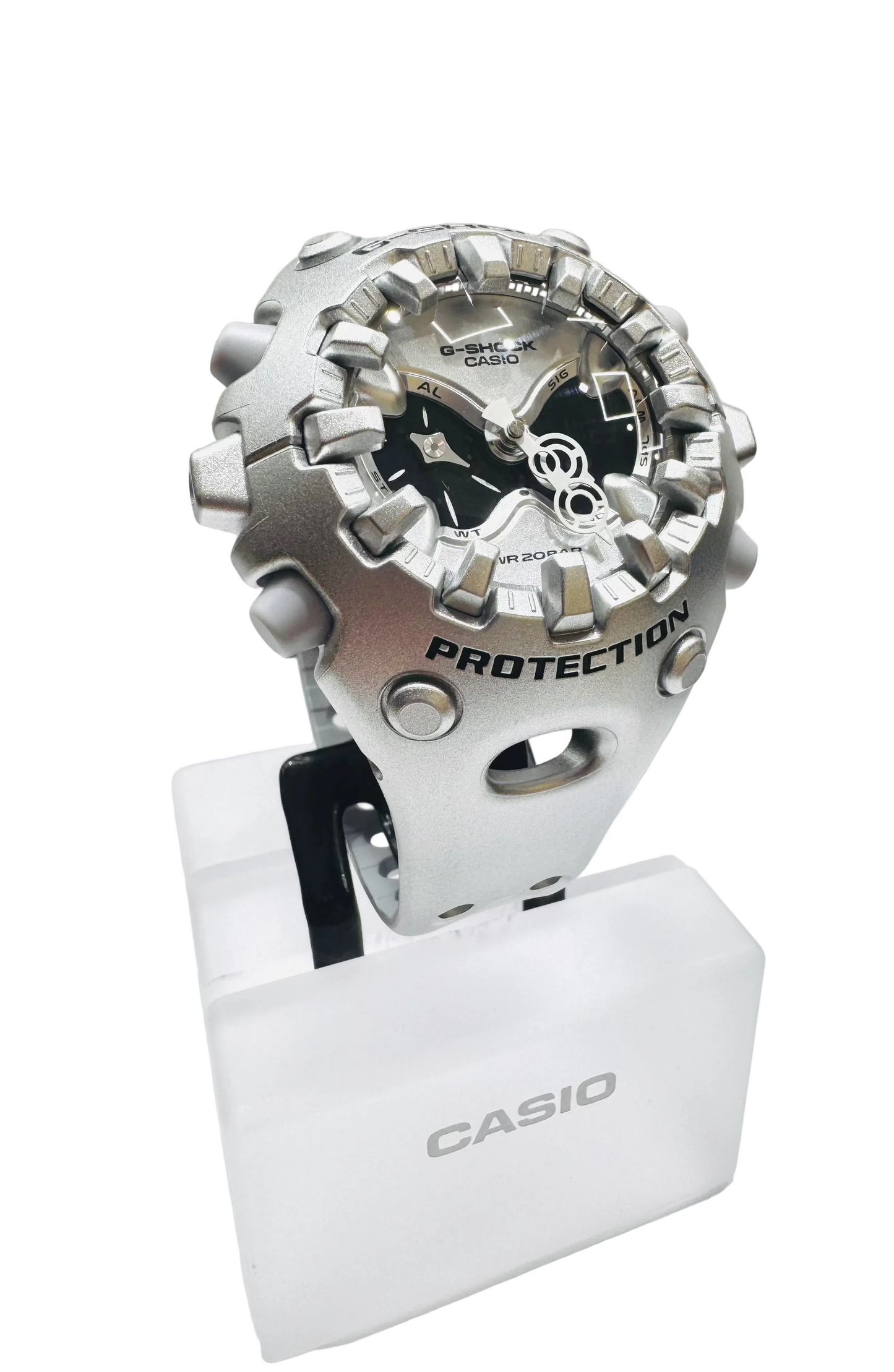 Casio G-Shock GAV01A-8A Silver color Analog Digital Watch