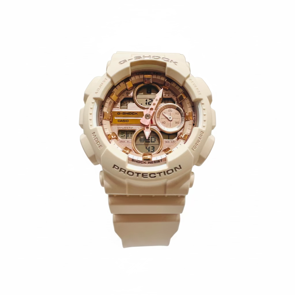Casio G-Shock GMAS140PG-4A Women’s Analog Digital Pink Watch