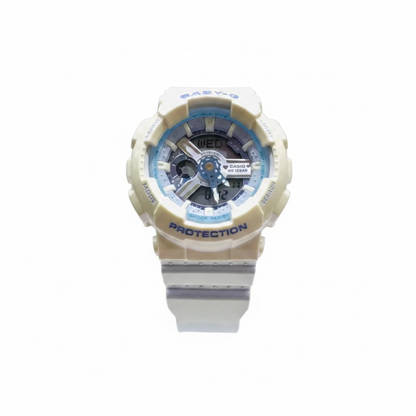 Casio Baby-G Shock BA110PD-2A Digital Blue Resin Band Watch