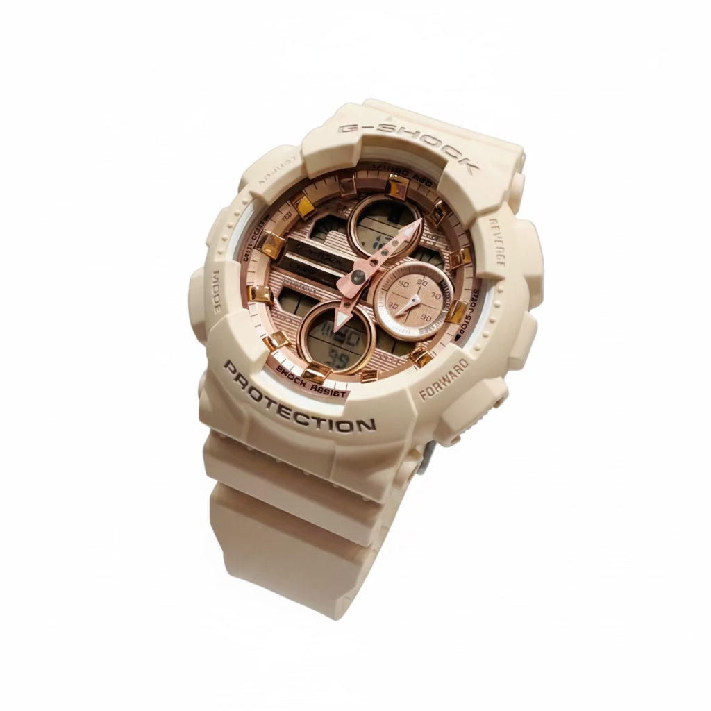Casio G-Shock GMAS140PG-4A Women’s Analog Digital Pink Watch