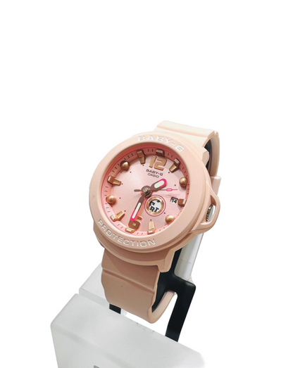 Casio BABY-G BGA15K-4A Analog Digital Light Pink Watch
