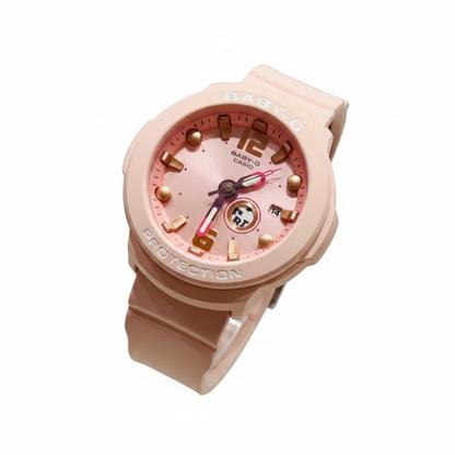 Casio BABY-G BGA15K-4A Analog Digital Light Pink Watch