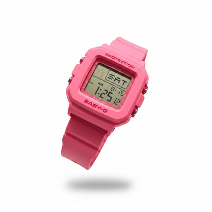 Casio BABY-G BGD10KH-4 Pink Analog Digital Pink Watch