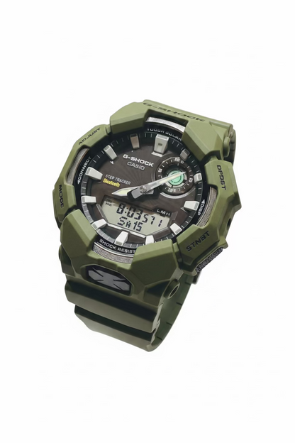 Casio G-Shock GAB010-3A Military Green Digital Analog Watch