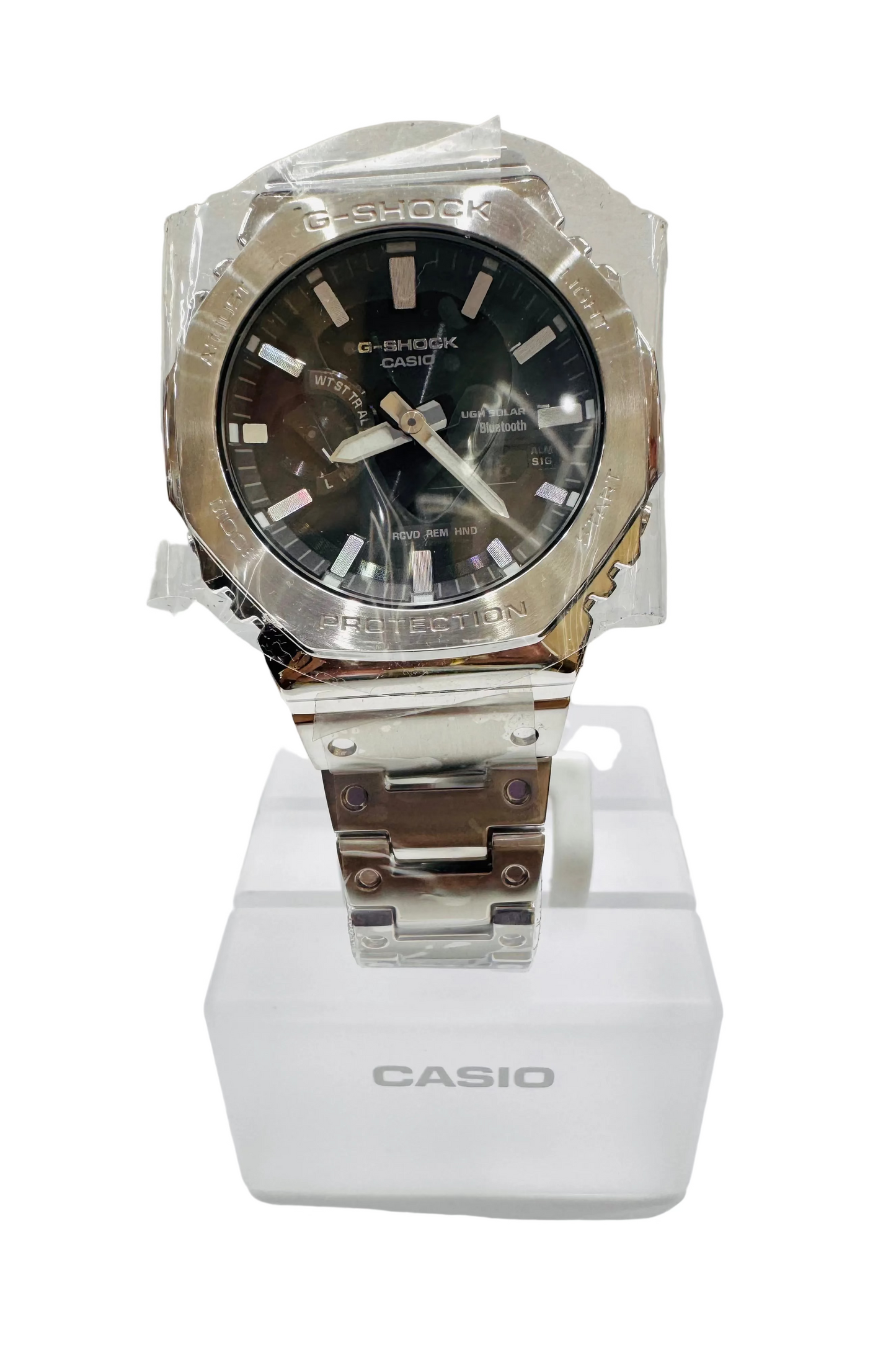 Casio G-Shock GMB2100SD-1A Stainless Steel Grey Dial Watch