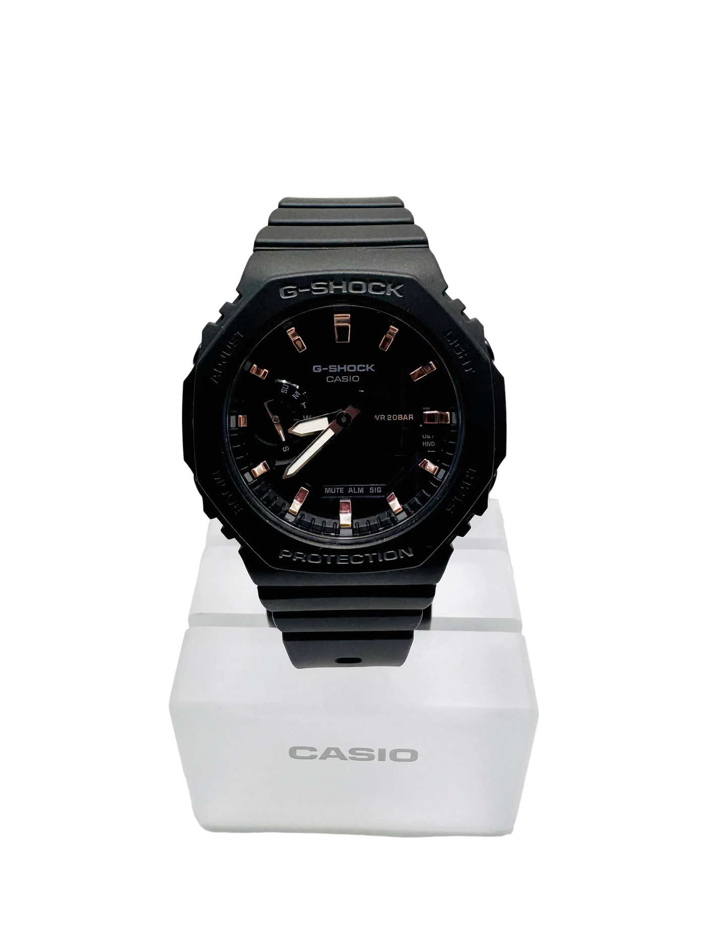 Casio G-Shock GMAS2100-1A Digital Analog Black Watch
