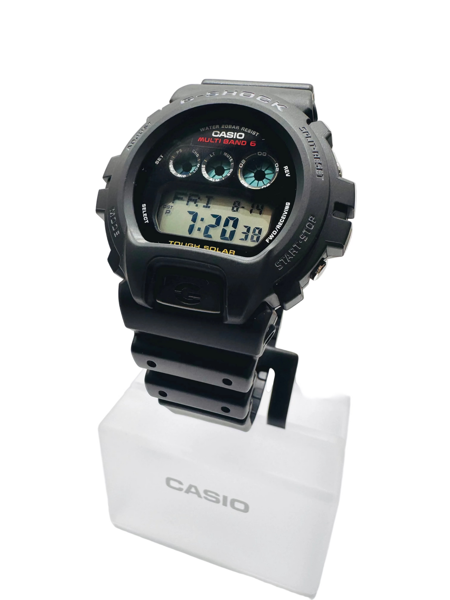 Casio G-Shock GW6900U-1 Tough Solar Digital Analog Black Watch