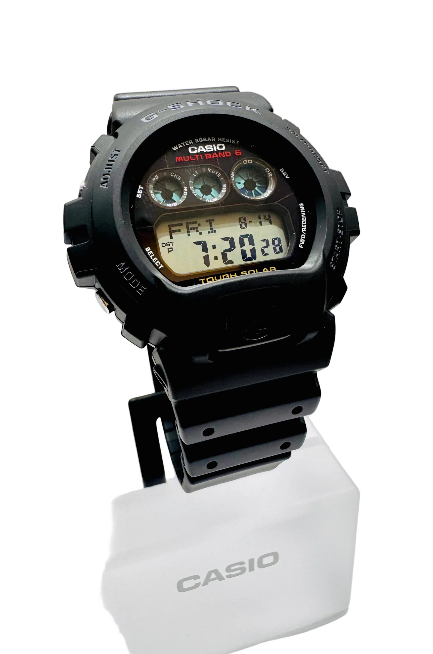 Casio G-Shock GW6900U-1 Tough Solar Digital Analog Black Watch