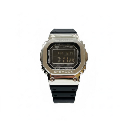 Casio G-Shock GMWB5000-1 Tough Solar Black Strap with Metal Dial Watch