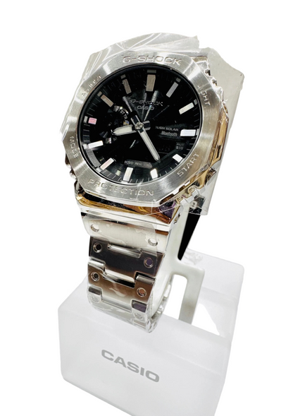 Casio G-Shock GMB2100SD-1A Stainless Steel Grey Dial Watch