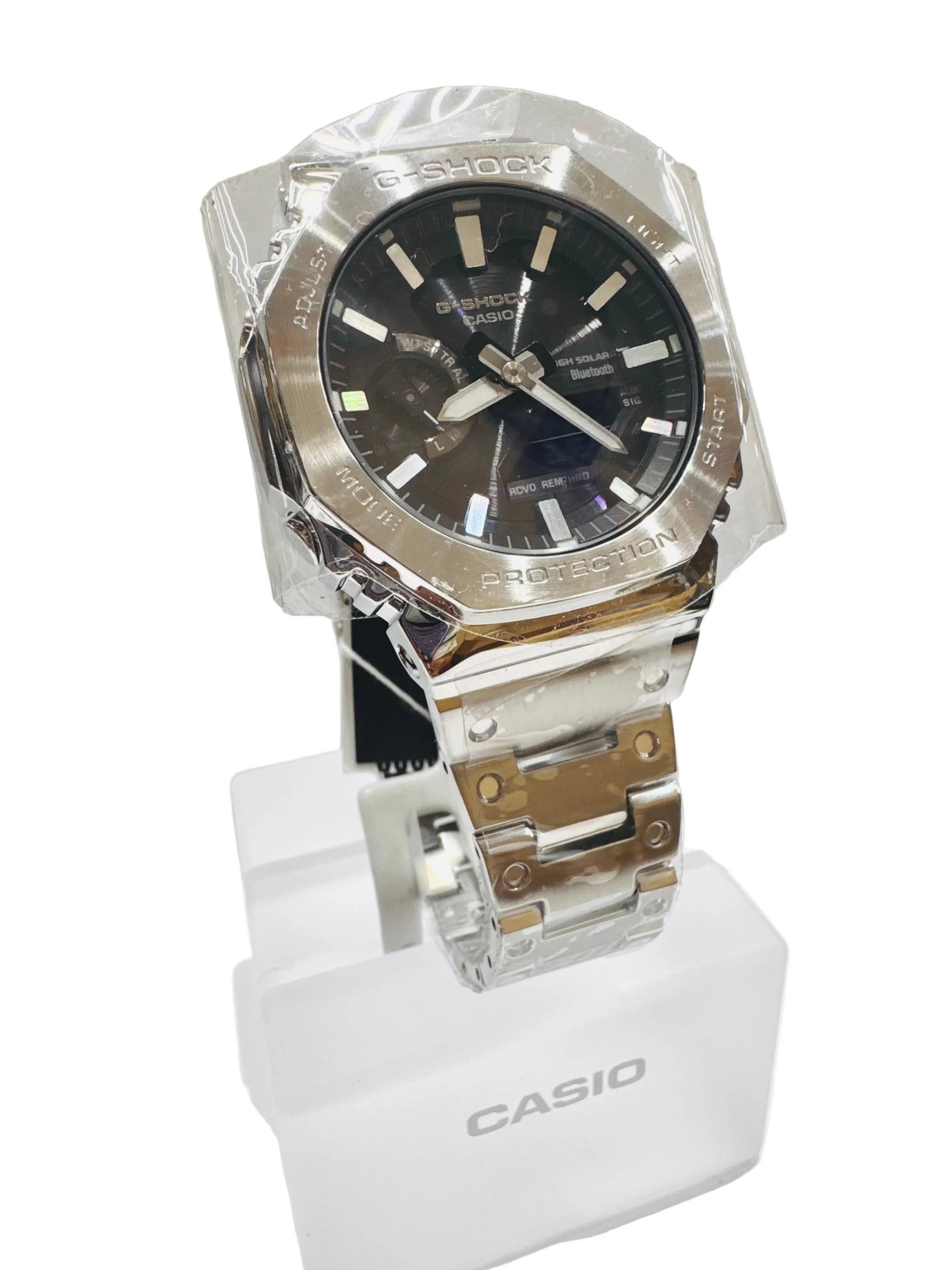 Casio G-Shock GMB2100SD-1A Stainless Steel Grey Dial Watch