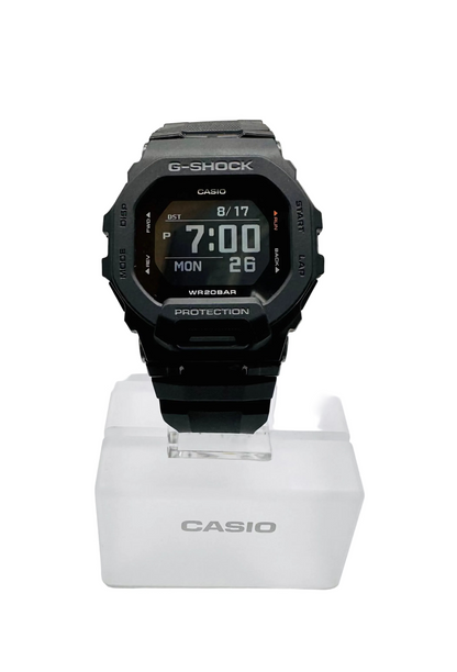 Casio G-Shock GBD200-1 Digital Black Dial Black Resin Watch