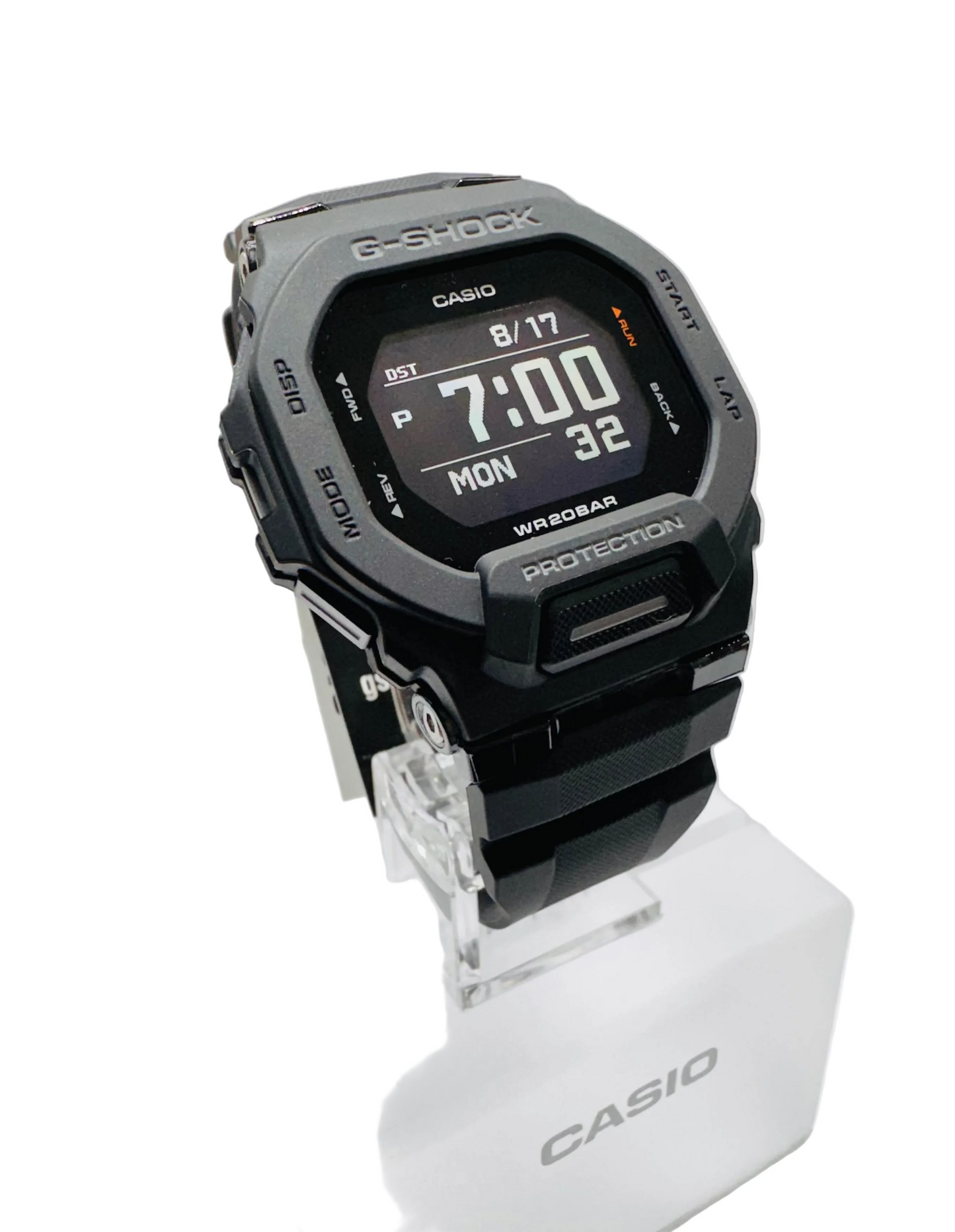 Casio G-Shock GBD200-1 Digital Black Dial Black Resin Watch