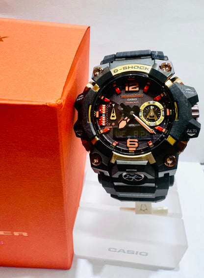 Casio G-Shock MUDMASTER “LIMITED EDITION” GWGB1000MG19 MUD RESIST, Tough Solar Triple sensor Orange Dial Watch
