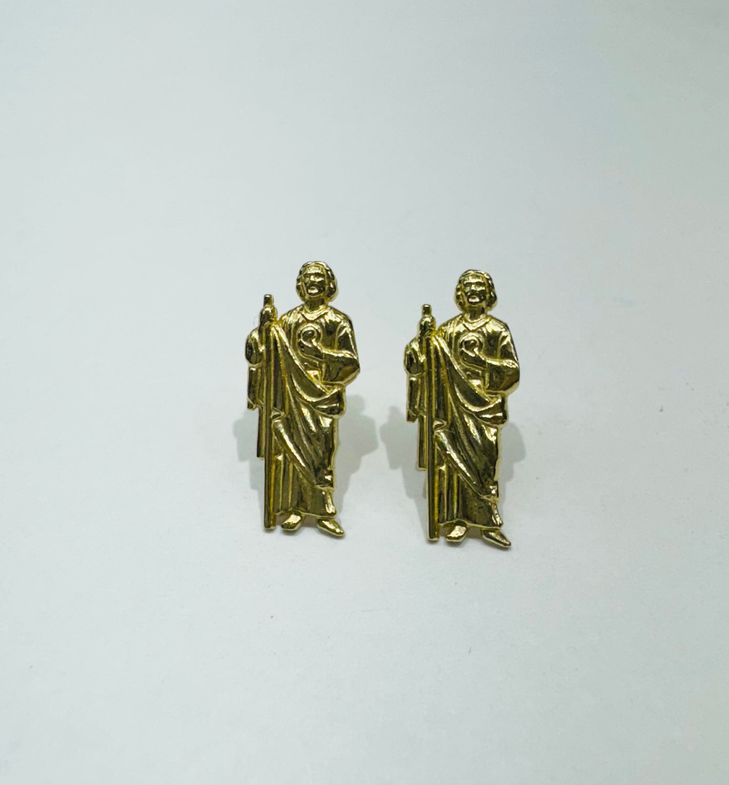 10K GOLD SAINT JUDE EARRINGS