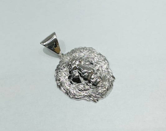 SILVER LION PENDANT, WEIGHT: 7.2gm