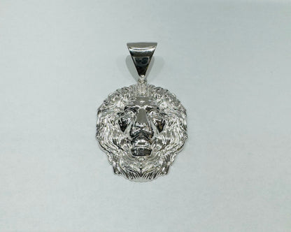SILVER LION PENDANT, WEIGHT: 7.2gm