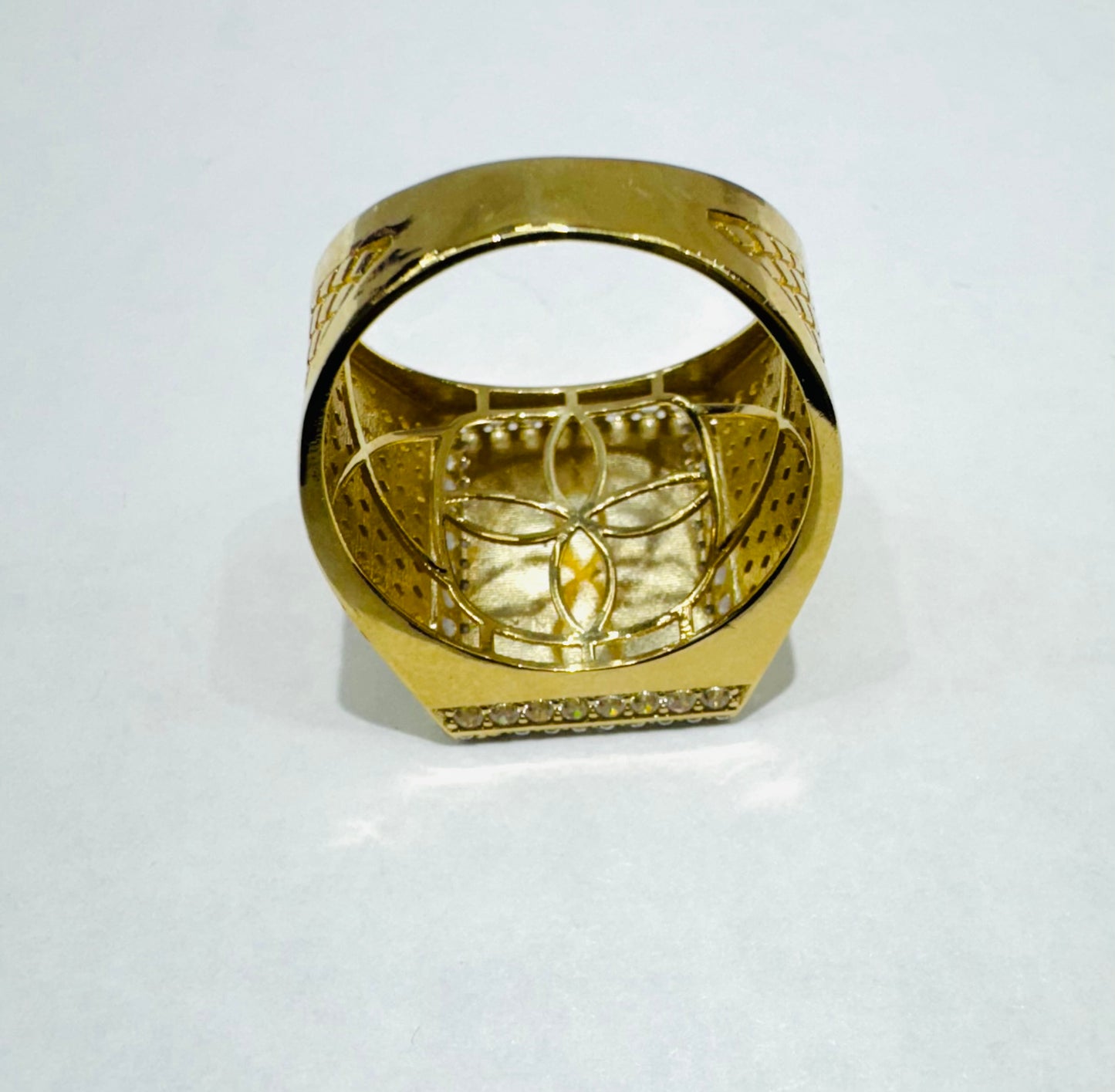 10K GOLD ACE CARD RING, WEIGHT: 5.9gm, SIZE: 11