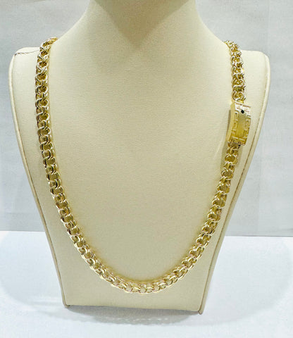 10K GOLD CHINO LINK NECKLACE 26”, WEIGHT: 23.7gm, WIDTH: 7.2mm