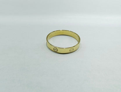 10K GOLD CARTIER BAND, WEIGHT: 2gm, SIZE: 10
