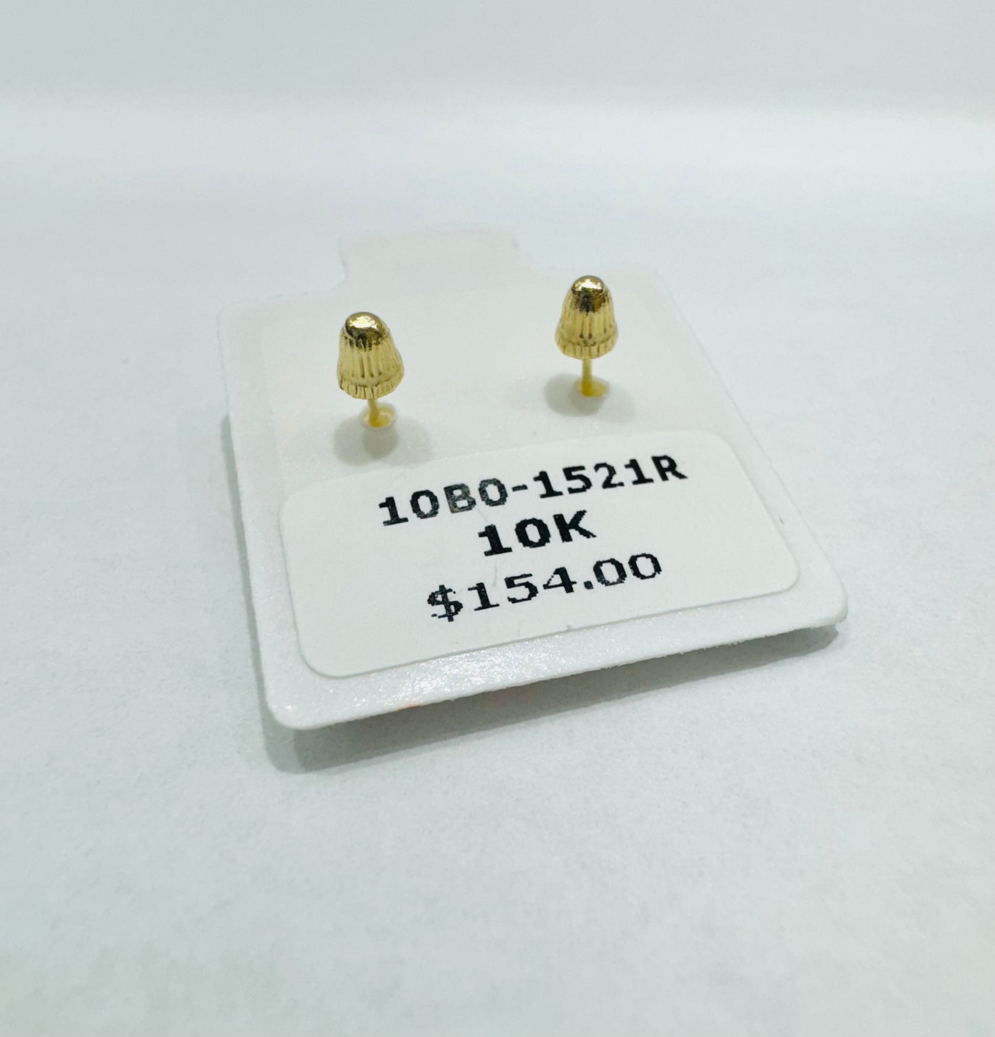 10K GOLD HEART BABY EARRINGS