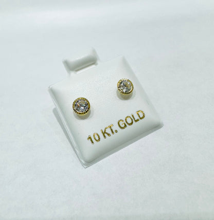 10K GOLD BABY EARRINGS