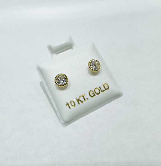 10K GOLD BABY EARRINGS