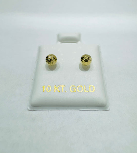 10K GOLD BABY STUD EARRINGS