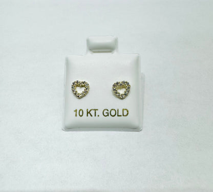 10K GOLD BABY EARRINGS