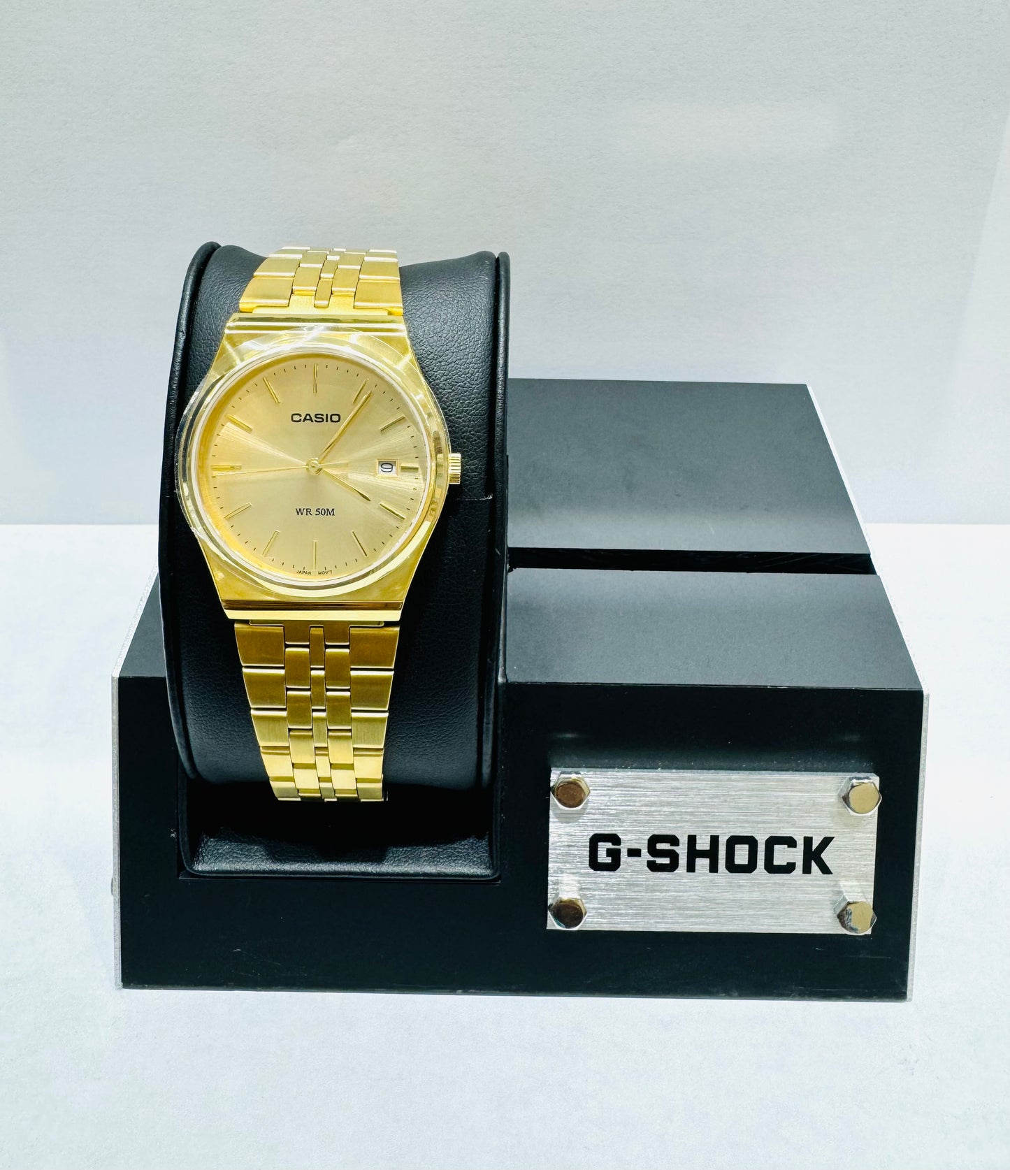CASIO GOLD COLOR WATCH MTP-B145GC-9AV