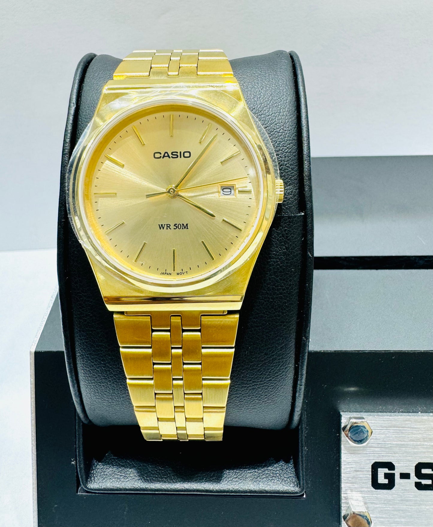 CASIO GOLD COLOR WATCH MTP-B145GC-9AV