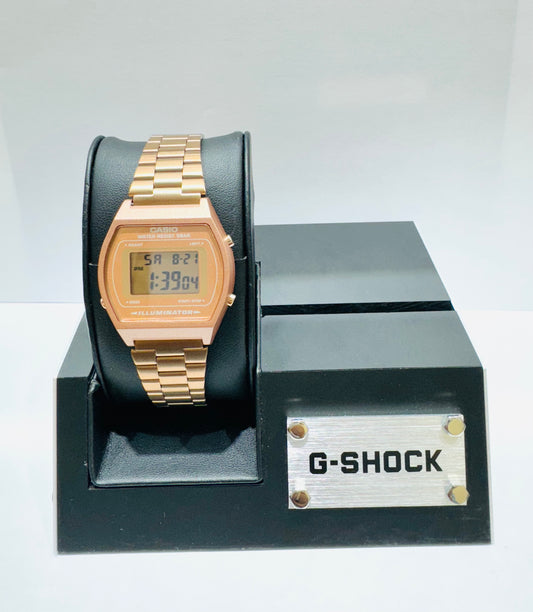 CASIO B640WC-5AVT ROSE GOLD VINTAGE DIGITAL WATCH