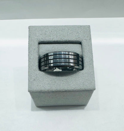 TUNGSTEN CARBIDE MENS WEDDING BAND 9mm, SIZE: 13