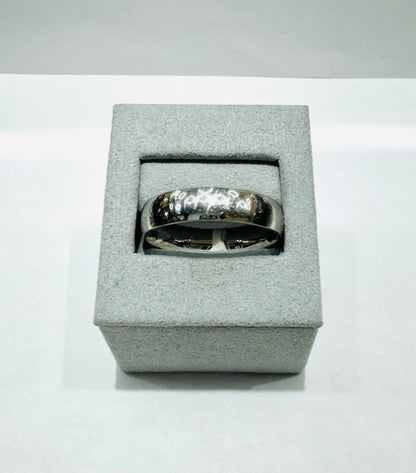 TUNGSTEN CARBIDE WEDDING BAND 5.7mm, SIZE: 15