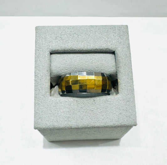 TUNGSTEN CARBIDE WEDDING BAND 7.8mm, SIZE: 9.5