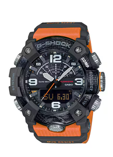 Casio G-Shock- GGB100-1A9  Men's Analog-Digital GGB100-1A9 Watch Black, Black/Orange