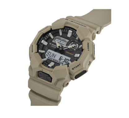 Casio G-Shock Analog-Digital Beige Resin Watch GA010-5A