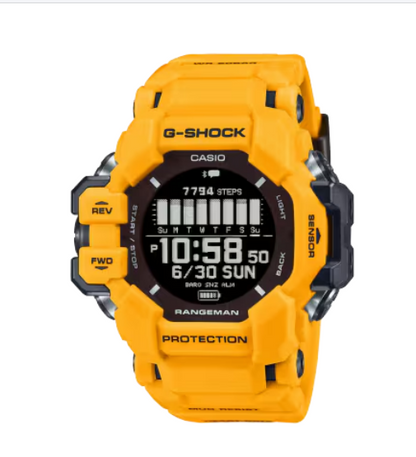 G-Shock Casio GPRH1000-9 Series Yellow Rangeman GPS Watch