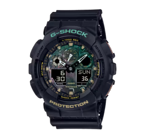 Casio G-SHOCK Classic Analog-Digital Men's Watch GA100RC-1A