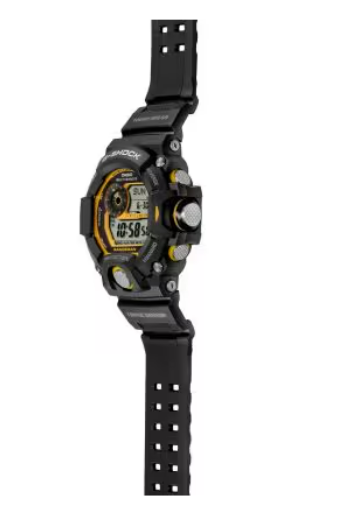 G-Shock GW9400Y-1 Rangeman Atomic Solar Yellow Black, Black, Modern, Black, Modern