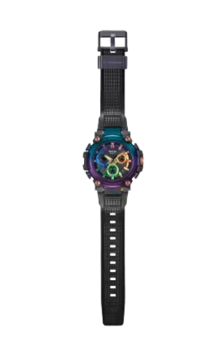Casio G-SHOCK MT-G Nebula Rainbow Ion-Plating Chronograph MTGB3000DN1A