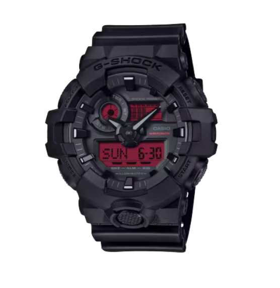 Casio G-SHOCK ANALOG-DIGITAL GA-700 SERIES GA700BBR-1A