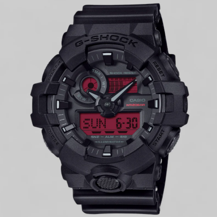 Casio G-SHOCK ANALOG-DIGITAL GA-700 SERIES GA700BBR-1A