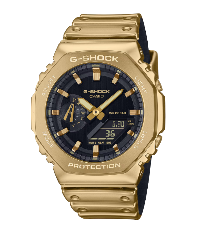 Casio G-SHOCK FINE METALLIC SERIES G-STEEL 2100 Series GM2100YMG-9A