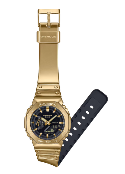 Casio G-SHOCK FINE METALLIC SERIES G-STEEL 2100 Series GM2100YMG-9A