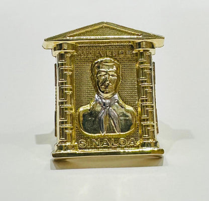 10K MALVERDE SINALOA RING- WEIGHT: 13.2gm