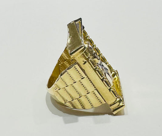 10K MALVERDE SINALOA RING- WEIGHT: 13.2gm